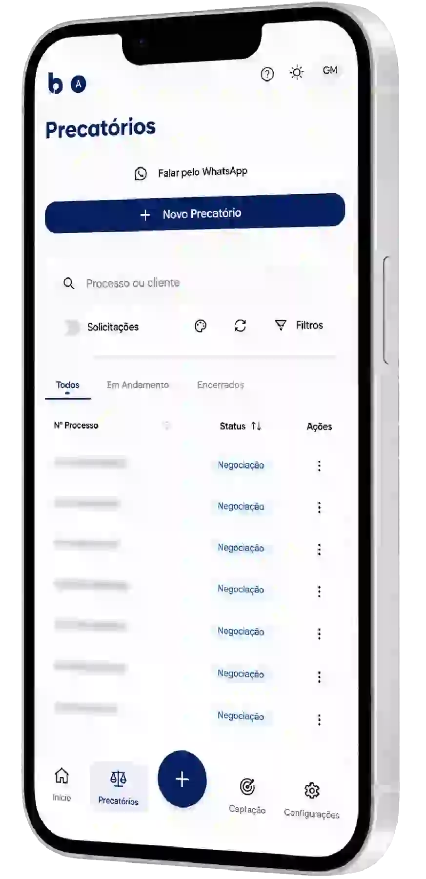 BZR Hub - iPhone mockup
